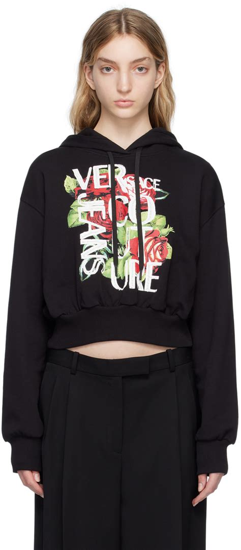 versace jeans couture hoodie women's